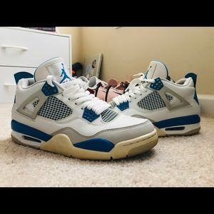2012 Retro Air Jordan 4 - Military Blue.